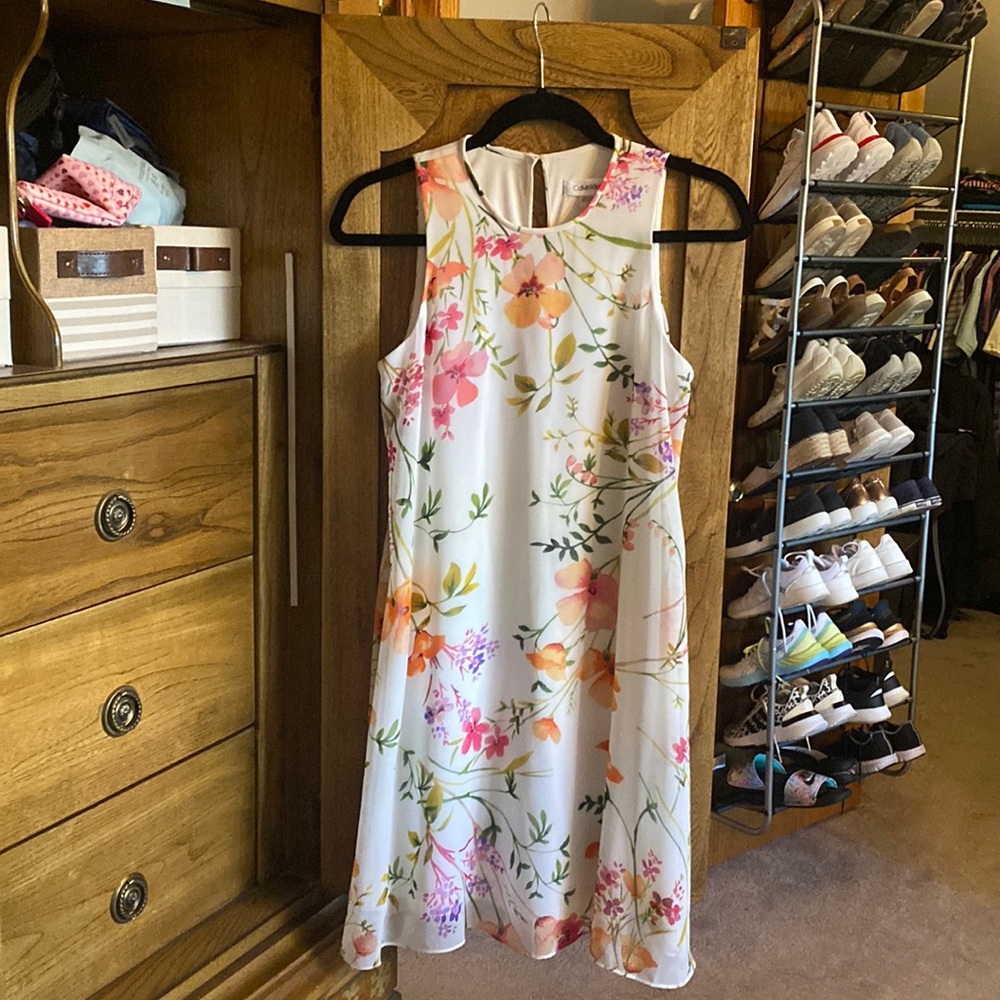 Calvin Klein size 2 a line dress